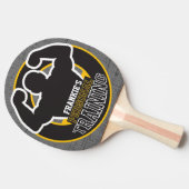パーソナルトレーナージムパワートレーニングフィットネスカスタム 卓球ラケット (横)
