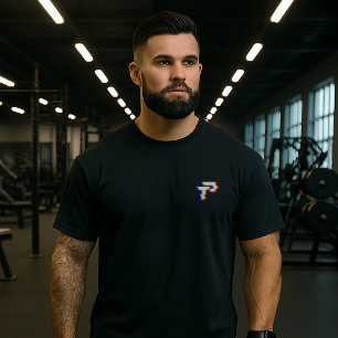 パーソナルトレーナージムパーソナライズされたフィットネス(2面) Tシャツ