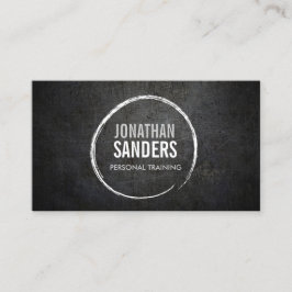 パーソナルトレーナースケッチロゴIII名刺 名刺
