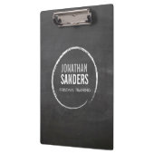 パーソナルトレーナースケッチロパーソナライズされたゴ クリップボード (左)