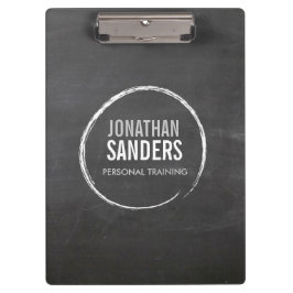 パーソナルトレーナースケッチロパーソナライズされたゴ クリップボード