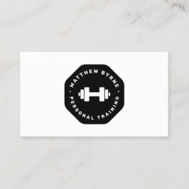 パーソナルトレーナートレーニングエンブレム名刺 名刺