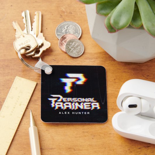 パーソナルトレーナーパーソナライズされた キーホルダー (デスク)