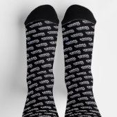 パーソナルトレーナーパーソナライズされた ソックス (上部)