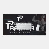 パーソナルトレーナーパーソナライズされた デスクマット (キーボード&マウス)