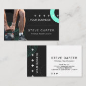 パーソナルトレーナーフィットネスクラブコーチ名刺 名刺 (正面/裏面)