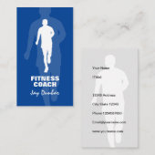 パーソナルトレーナーフィットネスコーチ名刺 名刺 (正面/裏面)
