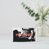 パーソナルトレーナーフィットネススポーツコーチエレガント 名刺 (スタンド正面)