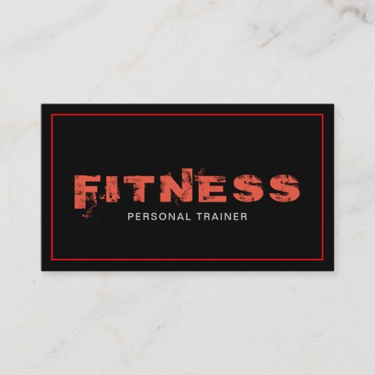 パーソナルトレーナーフィットネスプエレガントラモダンイン 名刺 (正面)