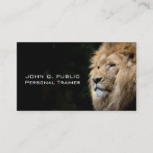 パーソナルトレーナーフィットネスボディビル栄養 名刺 (正面)