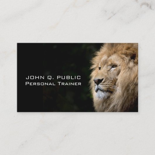 パーソナルトレーナーフィットネスボディビル栄養 名刺 (正面)