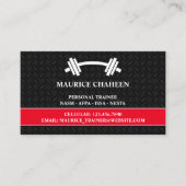 パーソナルトレーナーフィットネス名刺 名刺 (正面)