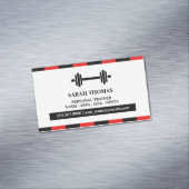 パーソナルトレーナーフィットネス マグネット名刺 (インサイチュ)