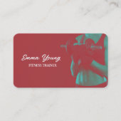 パーソナルトレーナーフィットネス 名刺 (正面)