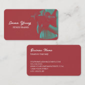 パーソナルトレーナーフィットネス 名刺 (正面/裏面)