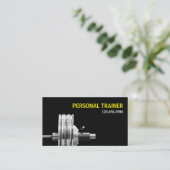 パーソナルトレーナーフィットネス 名刺 (スタンド正面)