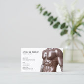 パーソナルトレーナーフィットネス 名刺 (スタンド正面)