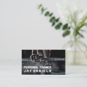 パーソナルトレーナーフィットネスBodyBuilder 名刺 (スタンド正面)