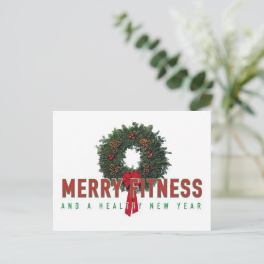 パーソナルトレーナーメリーフィットネス シーズンポストカード (スタンド正面)