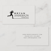 パーソナルトレーナー及びフィットネスの名刺 名刺 (正面/裏面)