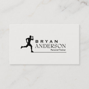 パーソナルトレーナー及びフィットネスの名刺 名刺