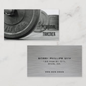 パーソナルトレーナー名刺 名刺 (正面/裏面)