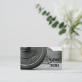 パーソナルトレーナー名刺 名刺 (スタンド正面)