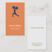 パーソナルトレーナー名刺 名刺 (正面/裏面)