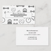 パーソナルトレーナー名刺 名刺 (正面/裏面)