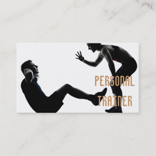 パーソナルトレーナー名刺 名刺 (正面)