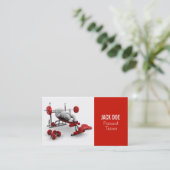 パーソナルトレーナー名刺 名刺 (スタンド正面)