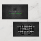 パーソナルトレーナー名刺 名刺 (正面/裏面)
