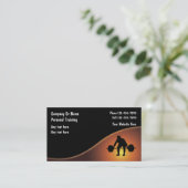 パーソナルトレーナー名刺 名刺 (スタンド正面)