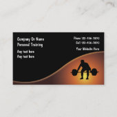 パーソナルトレーナー名刺 名刺 (正面)