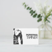 パーソナルトレーナー名刺 名刺 (スタンド正面)