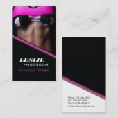 パーソナルトレーナー名刺 名刺 (正面/裏面)