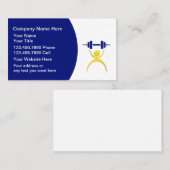 パーソナルトレーナー名刺 名刺 (正面/裏面)