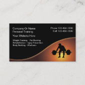 パーソナルトレーナー名刺 – 新規 名刺 (正面)