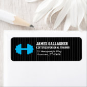 パーソナルトレーナー差出人住所ラベル ラベル (インサイチュ)