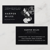 パーソナルトレーナー白黒 名刺 (正面/裏面)