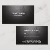 パーソナルトレーナー(アポイントメントカード) 予約カード (正面/裏面)