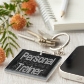 パーソナルトレーナー キーホルダー (正面右)