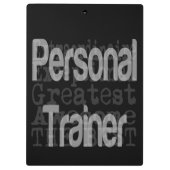 パーソナルトレーナー クリップボード (裏面)