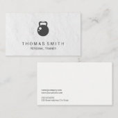 パーソナルトレーナー | ケトルベル 名刺 (正面/裏面)