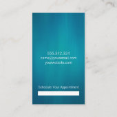 パーソナルトレーナー/スプライター/グループトレーナー 予約カード (裏面)