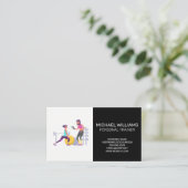 パーソナルトレーナー | トレーニングセッション 名刺 (スタンド正面)