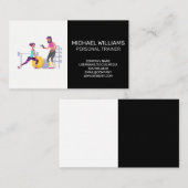 パーソナルトレーナー | トレーニングセッション 名刺 (正面/裏面)