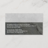 パーソナルトレーナー | トレーニングトレーニング 名刺 (裏面)