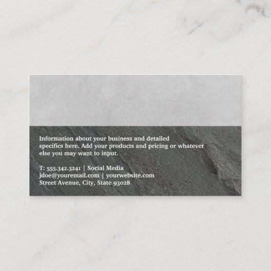 パーソナルトレーナー | トレーニングトレーニング 名刺 (裏面)