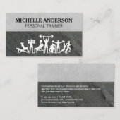 パーソナルトレーナー | トレーニングトレーニング 名刺 (正面/裏面)